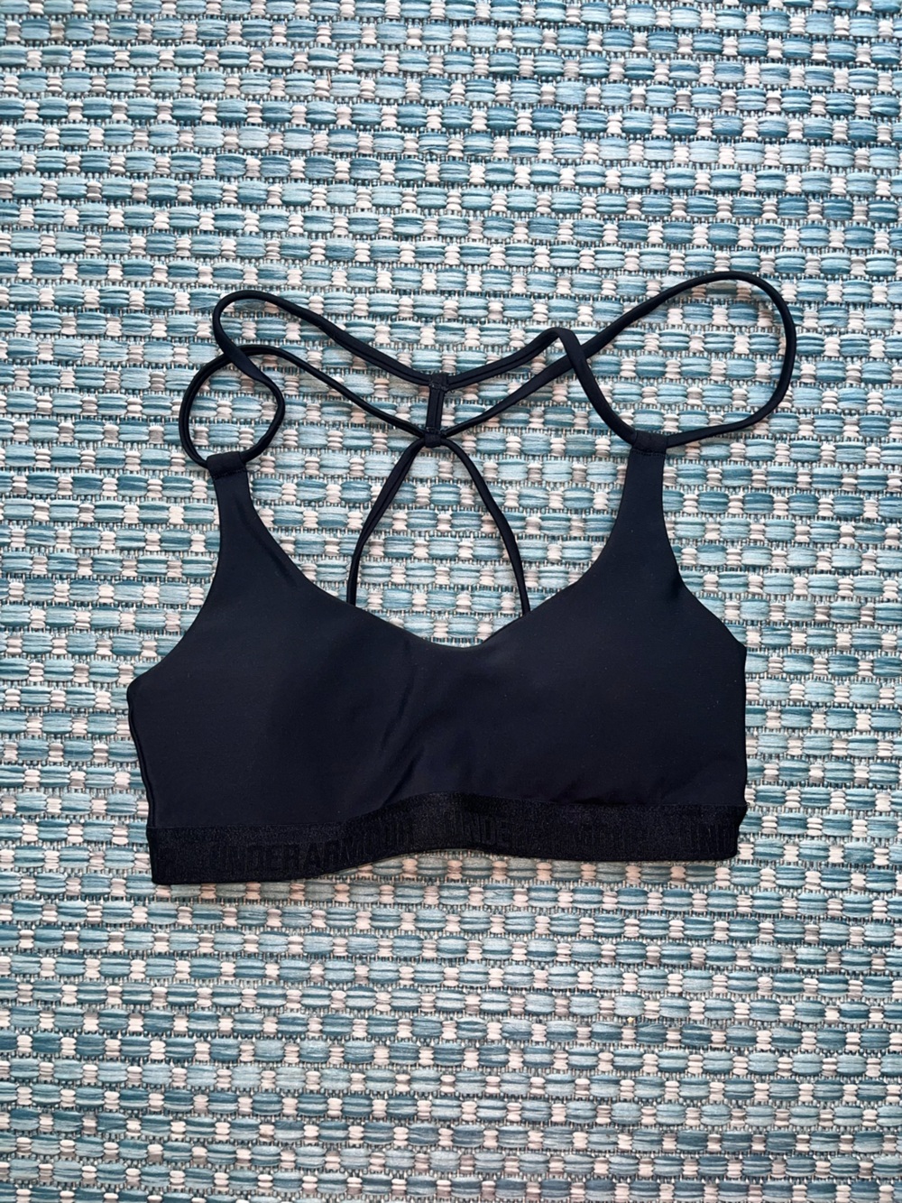 Under Armor Black Strappy Sports Bra